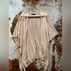 Tan, Flowy Cardigan